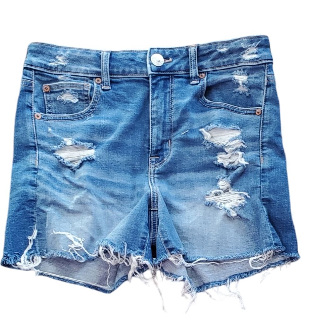 American Eagle High Rise Shortie Shorts